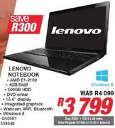 Lenovo Notebook AMD E1-2100