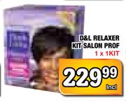 D&L Relaxer Kit Salon Prof - 1 x 1 Kit