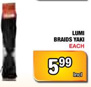 Lumi Braids Yaki-Each
