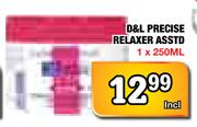 D&L Precise Relaxer Assorted - 1 x 250ml