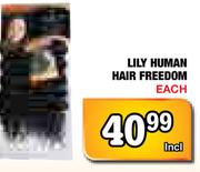Lily Human Hair Freedom-Each
