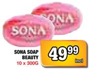 Sona Soap Beauty-10 x 300g