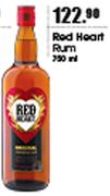Red Heart Rum-750ml