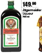 Jagermeister Liqueur-750ml
