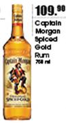 Captain Morgan Spiced Gold Rum-750ml