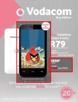 Vodacom : May Edition (7 May - 6 Jun 2014), page 1