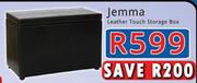 Jemma Leather Touch Storage Box