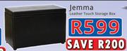 Jemma Leather Touch Storage Box