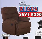 Joey Soft Touch Armchair Recliner
