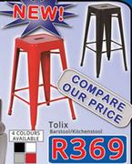 Tolix Barstool/Kitchen Stool