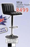 Mia Leather Touch Barstool