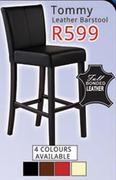 Tommy Leather Touch Barstool