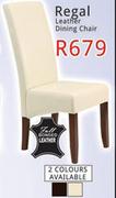 Regal Leather Dining Chair