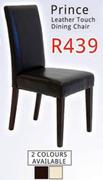 Prince Leather Touch Dining Chair