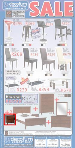 Decofurn Johannesburg : Sale (Valid until 19 May 2014), page 1
