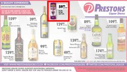 Prestons Liquor Stores : (15 May - 19 May 2014), page 1