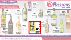 Prestons Liquor Stores : (15 May - 19 May 2014), page 1