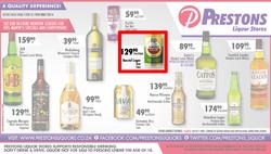 Prestons Liquor Stores : (15 May - 19 May 2014), page 1