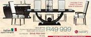 Giulietta 10 Piece High Gloss Dining Room Suite