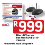 Ellies HD Voucher+ Free REM Blaster(IVSDHD2UB)