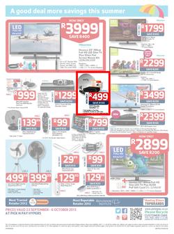 Pick N Pay Hyper : Summer Savings From SA's Favourite Supermarket*(23 Sep - 6 Oct 2013), page 16