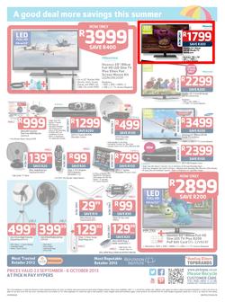 Pick N Pay Hyper : Summer Savings From SA's Favourite Supermarket*(23 Sep - 6 Oct 2013), page 16