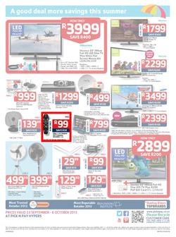 Pick N Pay Hyper : Summer Savings From SA's Favourite Supermarket*(23 Sep - 6 Oct 2013), page 16