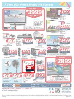 Pick N Pay Hyper : Summer Savings From SA's Favourite Supermarket*(23 Sep - 6 Oct 2013), page 16