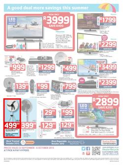Pick N Pay Hyper : Summer Savings From SA's Favourite Supermarket*(23 Sep - 6 Oct 2013), page 16