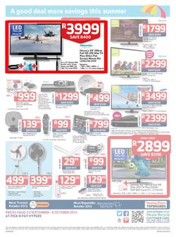 Pick N Pay Hyper : Summer Savings From SA's Favourite Supermarket*(23 Sep - 6 Oct 2013), page 16