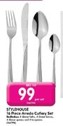 Stylehouse 16 Piece Arredo Cutlery Set