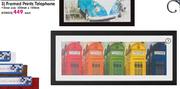 Framed Prints Telephone-500mm x 100mm Each