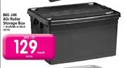 Big Jim 80ltr Roller Storage Box Each