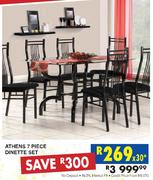Athens 7 Piece Dinette Set