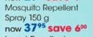 Tabard Mosquito Repellent Spray-150g Each