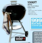 weber One-Touch Silver Kettle Braai-Each