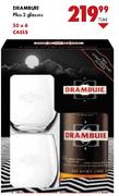 Drambuie Plus 2 Glasses-750ml