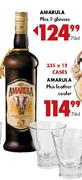 Amarula Plus 2 Glasses-750ml