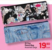 JK Clan Pencil Bag Assorted Large-Each
