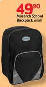 Monarch School Backpack Small