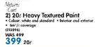 Nature's Coat 20L Heavy Textured Paint