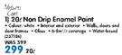 Nature's Coat 20L Non Drip Enamel Paint