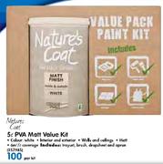 Nature's Coat 5L PVA Matt Value Kit-Per Kit