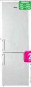 Hisense 359Ltr White Combi Fridge Freezer H359BWH