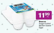 Beacon Sugar-Coated Bantam Easter Eggs-4's