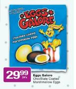 Eggs Galore Chocolate Coated Marshmallow Eggs-24's