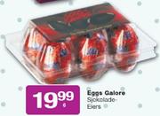 Eggs Galore Sjokolade-Eiers - 6's