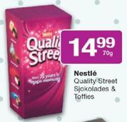 Nestle Quality Street Sjokolades & Toffies-70gm