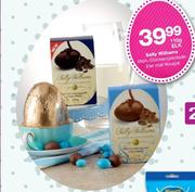 Sally Williams Melk-/Donkersjokolade-Eier Met Nougat-110gm Elk