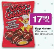 Eggs Galore Chocolate Hot Cross Buns-200gm
